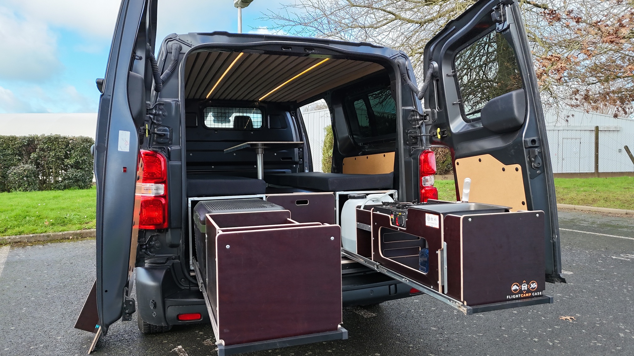 équipement vanlife peugeot expert citroen jumpy